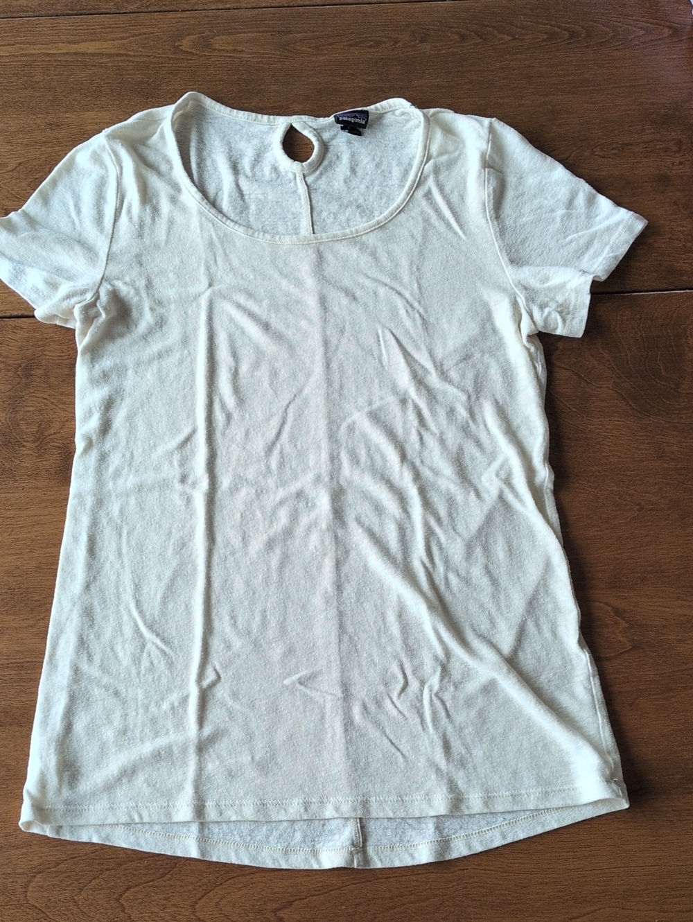 Patagonia Pale Yellow Short Sleeve Tee